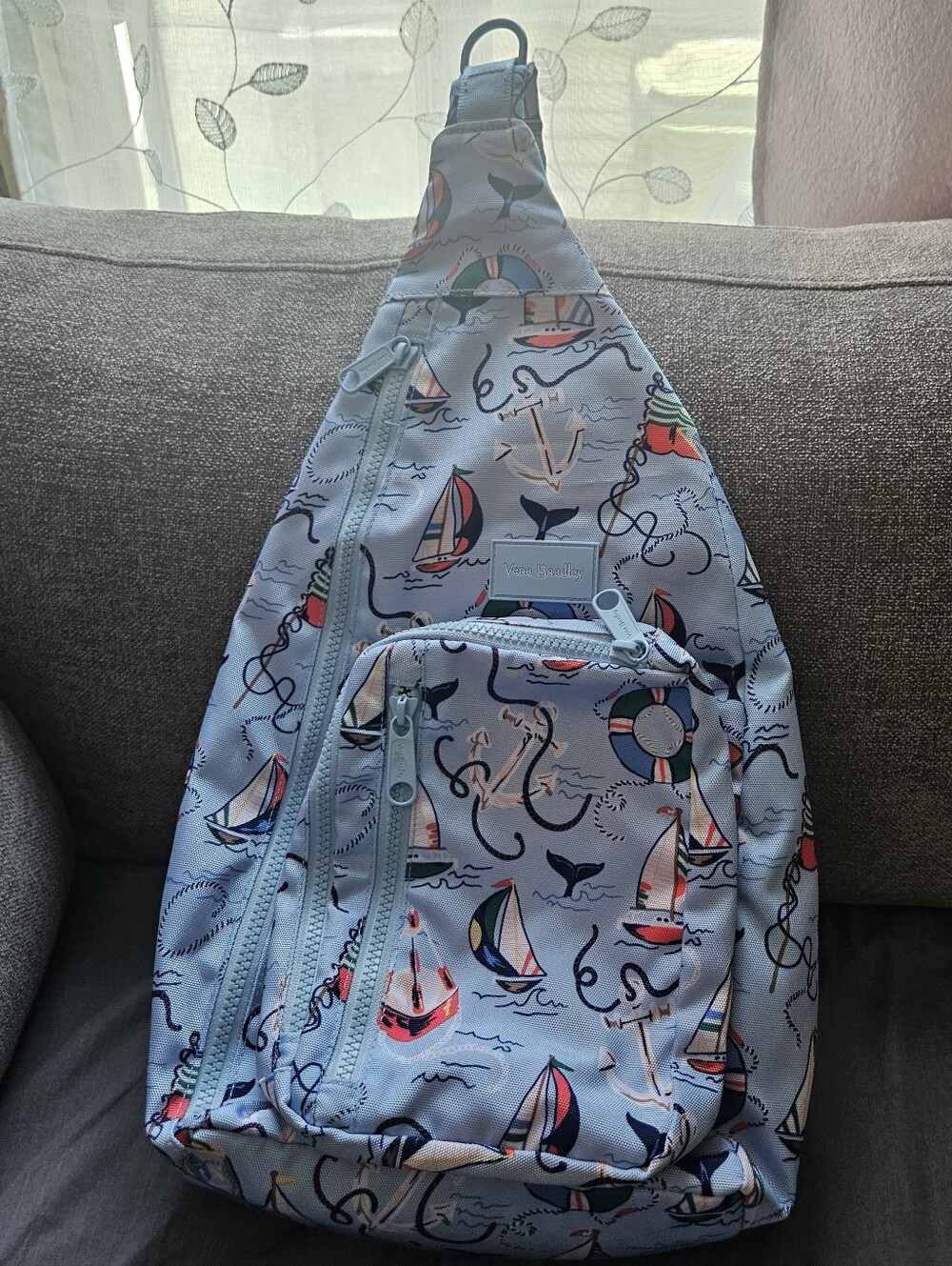 Vera Bradley Really Regatta Slingback Backpack